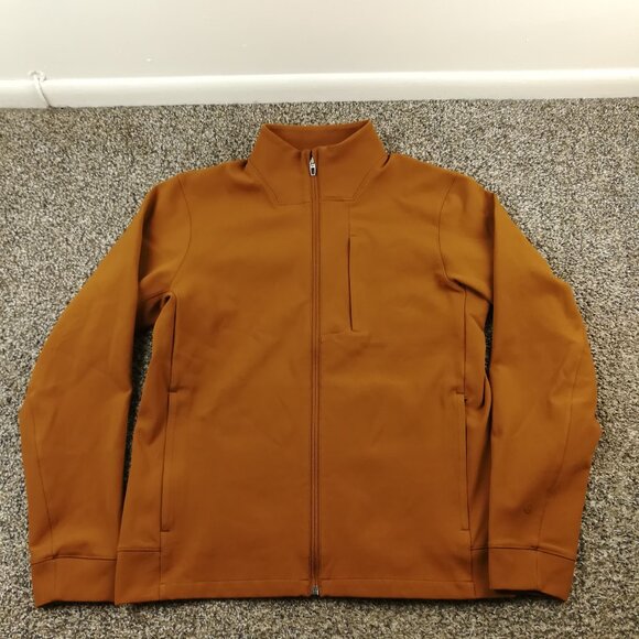 2021 Lululemon Jacket Sojourn Warpstreme Copper Brown Mens Medium $128
